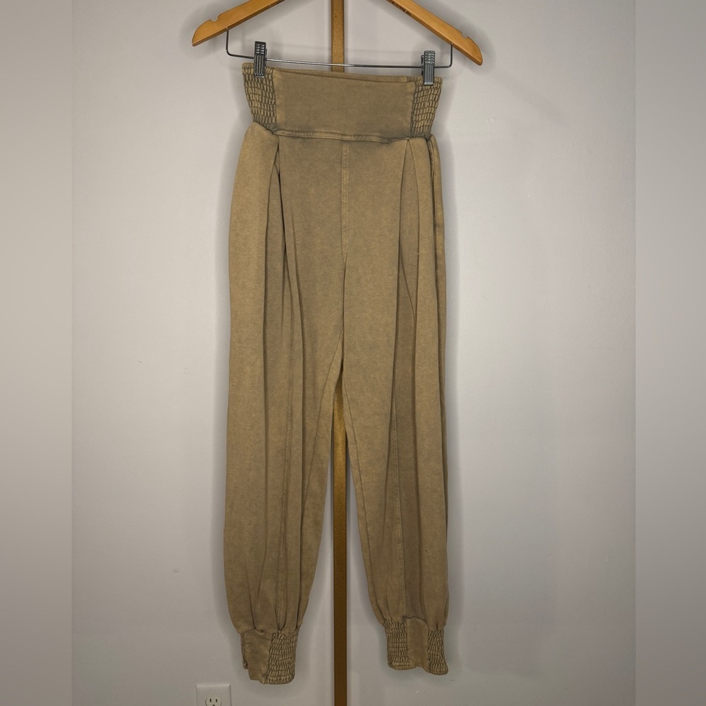 Olive Green Bohemian Pants